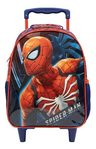 Mochila De Rodas Grande Spider Man Homen Aranha Original