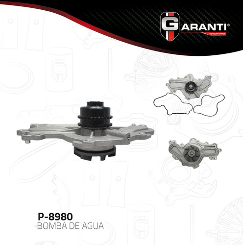 Bomba De Agua Lincoln Mkx 3.7l 2011-2012