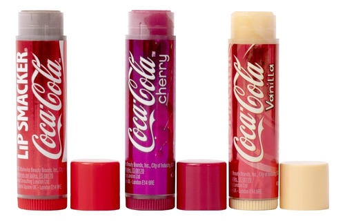 Lip Smacker Coca Cola/ Bálsamo 3 Pack