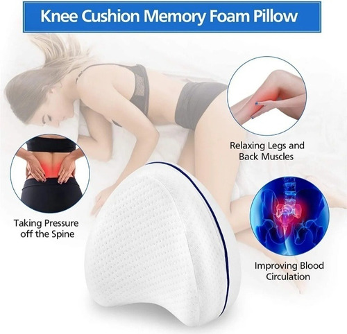 Almohada Cojin Pierna Rodilla Ergonómica Leg Pillow