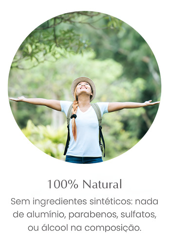 Deorock Desodorante Cristal Black Com Carvão Ativado 60g