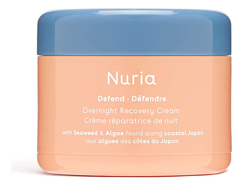 Nuria - Crema Facial Defend Overnight, Hidratante Facial Par