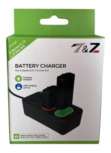 Carregador Duplo Xbox Series S Com 2 Baterias Recarregávei