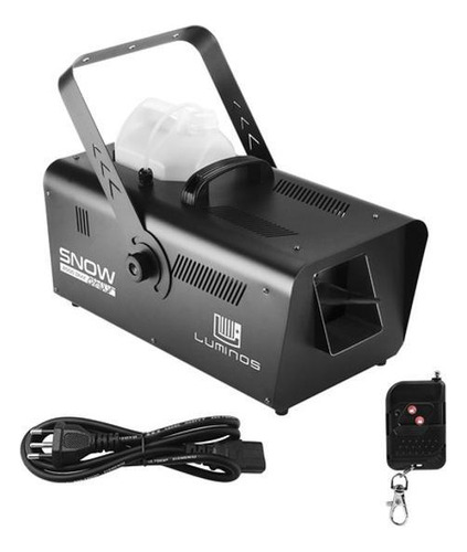 Máquina Neve Snow 2000w Dmx Luminos Controle Sem Fio Display