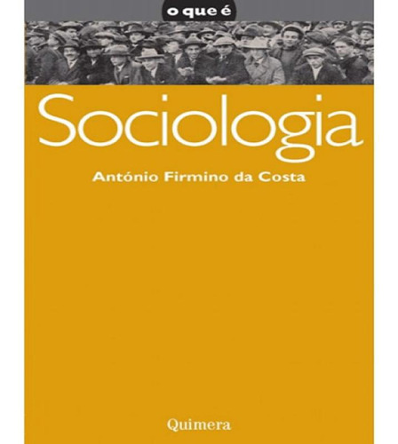 Livro Sociologia