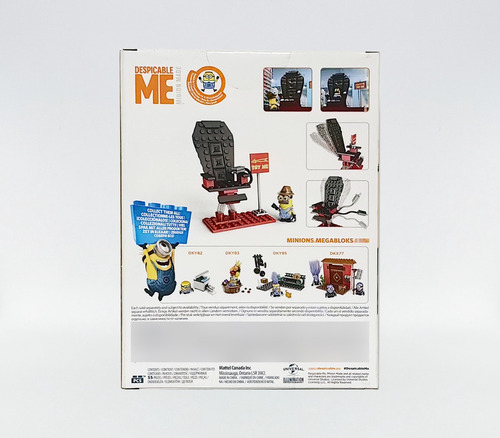 Minions Mega Bloks Silla Tembleques Año 2015 Colección 55 Piezas (Usado)