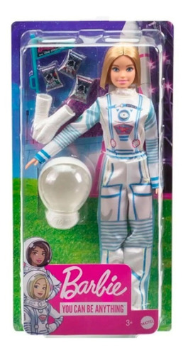 Barbie Profesiones Deluxe Modelo Astronauta