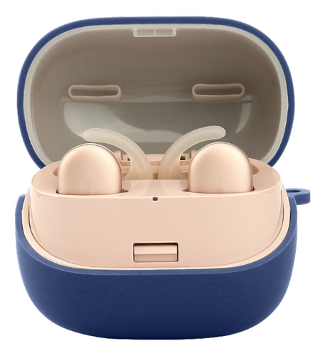 Funda De Silicona Para Auriculares Sony Wf-sp9 Midnight Blue