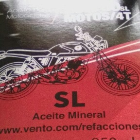 Aceite Vento 20w-50 Sl