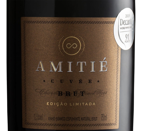 Espumante Amitié Cuvée Brut Branco 750ml
