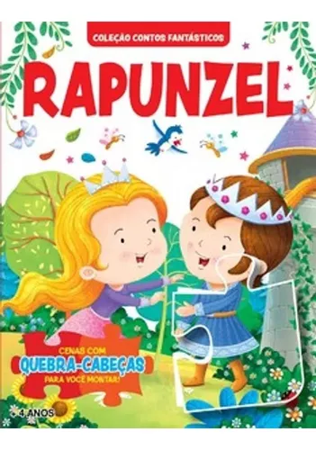 Livro Infantil Quebra Cabeça Rapunzel Editora Online