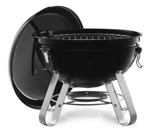Parrilla Napoleón De Carbón Portátil De 14 In (35,5 Cm) Negro