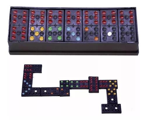 Jogo de domino infantil tatil textura simque