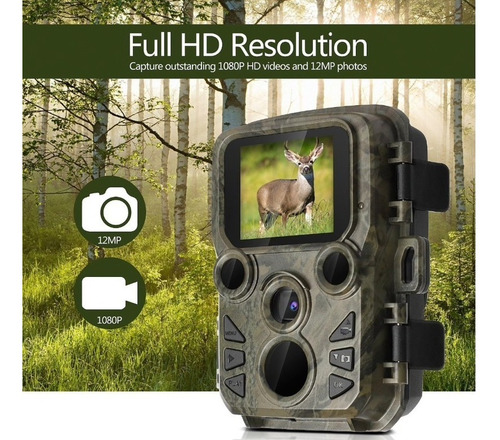 Camara Mini Caceria, Vision Nocturna, Hd 1080, 12mp