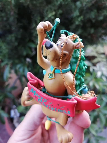 Scooby Doo / Esfera Navideña De Resina 12 Cms Altura