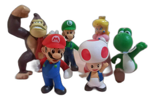 Set Figuras Miniatura Mario Bros