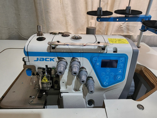 Máquina Overlok Jack C4-4-4 Hilos Industrial Electrónica 