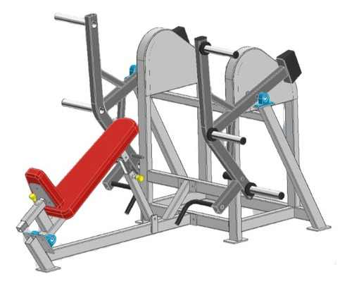 Plano Para Fabricar Maquina De Gym. Remo Bajo Modelo Prime. 