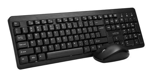 Kit Teclado Y Mouse Inalambrico Unno Tekno Español