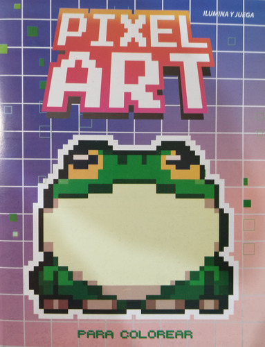 Diviértete Coloreando Con Pixel Art Para Niños - 4 Libros