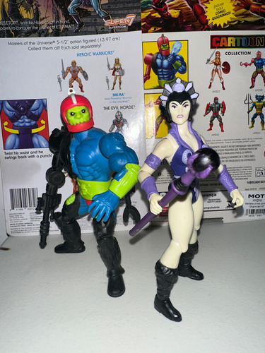 Lote Masters Of The Universe Origins Trap Jaw Y Evil-lyn (Usado)
