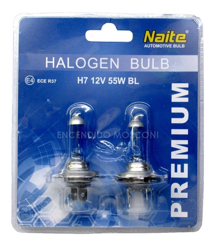 Lamparas Halogenas H7 Naite 12v 55w Calidad Premium