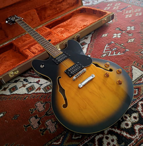 Washburn Hb 30 ( Epiphone Dot, 335, Sheraton, Casino ) Diestro Amarillo Palo De Rosa (Usado)