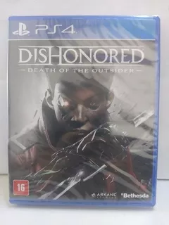 Jogo Ps4 Dishonored Português Físico Novo Lacrado