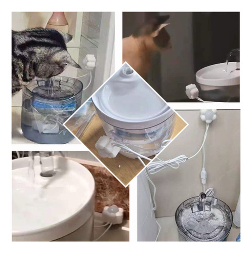 Sensor Infravermelho Cat Water Fountain Switch Usb Charging