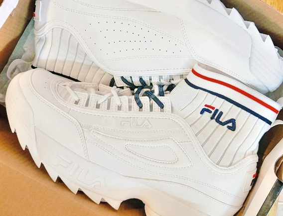 Fila Disruptor Tamanho 33 - Sapatos Tênis Tênis Branco com o Melhores Preços no Mercado Livre Brasil