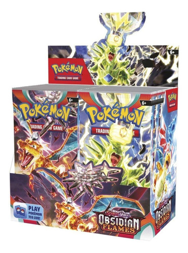 Pokémon Obsidian Flames Booster Display 36 Sobres Español