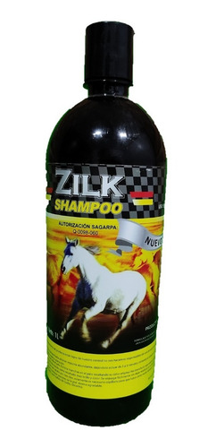 Imagen 1 de 1 de Shampoo Para Caballos Zilk Natural 1 Litro Farmatec