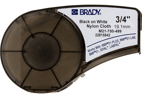 M21750595bl Brady Etiqueta Vinyl Azul Bmp21/plus