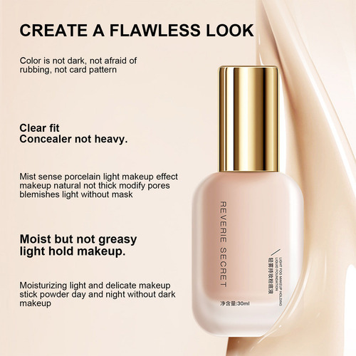 Base De Maquillaje Liquid Foundations Hidratante Light Found