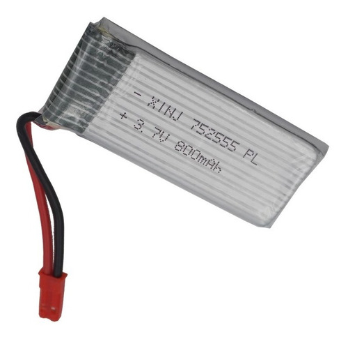Bateria 752555 3.7v  800mah Jst Rc Drone Helicoptero