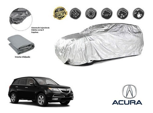 Funda Car Cover Afelpada Premium Acura Mdx 3.7l 2012