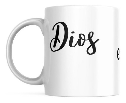 Taza Cerámica, Frases Biblia, Dios Es Amor, 11oz