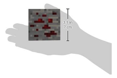 Minecraft Light Up Redstone Mineral. Cubo De Luz. Lampara De