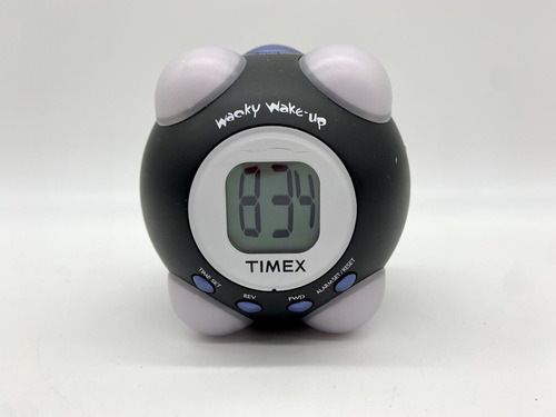 Timex Wake Up Agitar Y Wake Reloj Despertador Negro