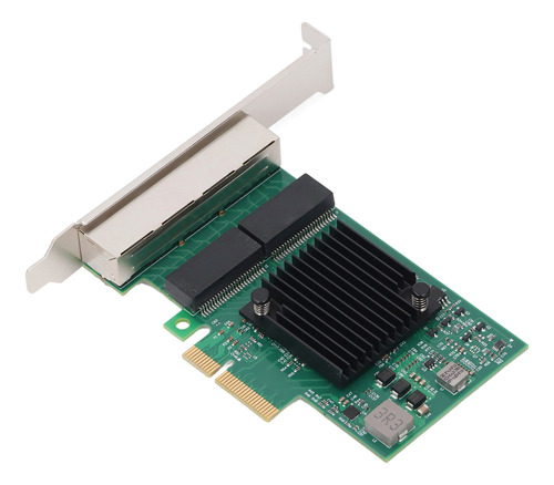 Placa De Rede Gigabit Ethernet Pcie X4 Bcm5719 4 Portas