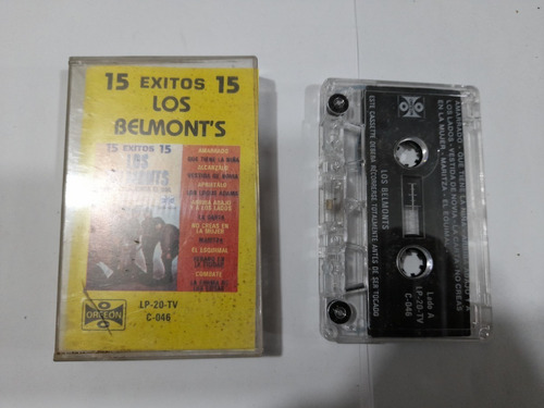 Cassette Los Belmont's 15 Exitos En Formato Cassette