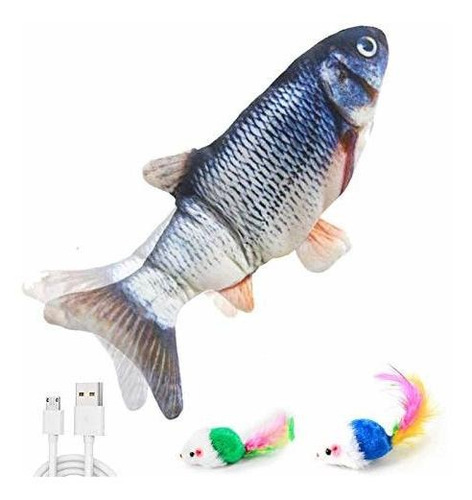 Electric Moving Fish Cat Toy Dog Chew Toy, Bite Toy