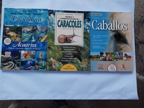 Piscicultura-acuarios/caracoles/caballos.pack 3 Obras 