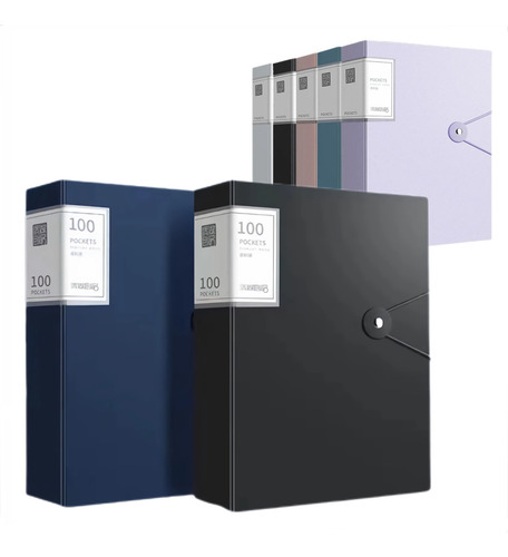 Organizador De Documentos Carpetas Archiveros A4 100 Hojas 2pcs
