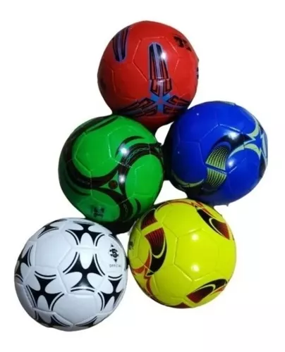 5 Balones Futbol Mini Infantiles Diferentes Modelos Juego