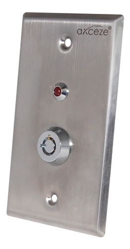 Switch Tipo Llave Ax-k40 Axceze Tipo Seguridad On/off Color Gris