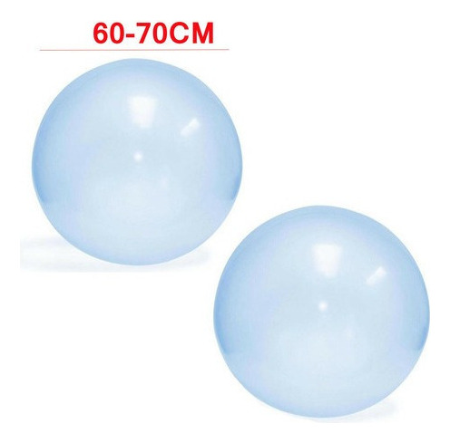1 2 Peças De Bola De Bolha Grande E Incrível Bolha Mágica
