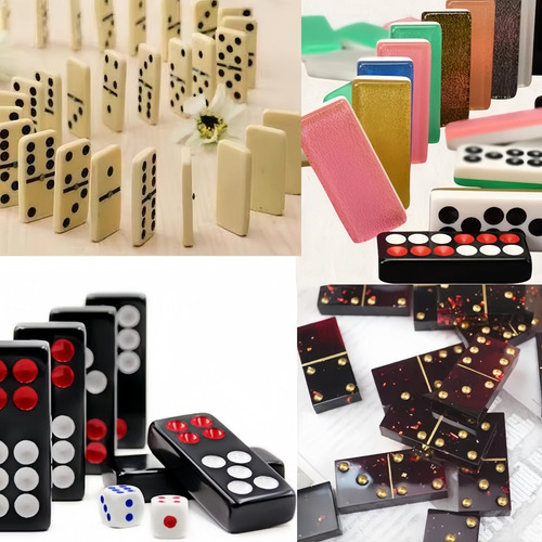 Set De Moldes De Silicona Domino