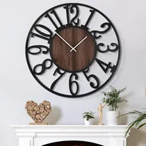 Comprar Reloj De Pared Grande 32 Sin Tic Tac, Moderna Vintage, Overs