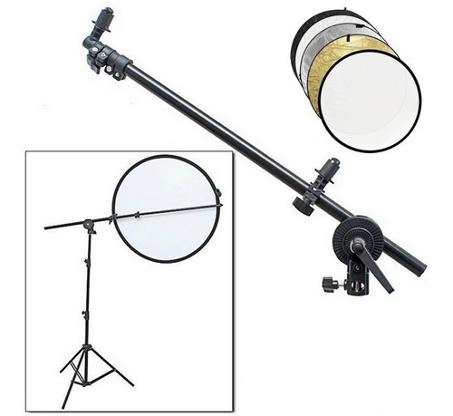 Imagem 4 de 4 de Kit Completo De Rebatedor Fotografico 5x1